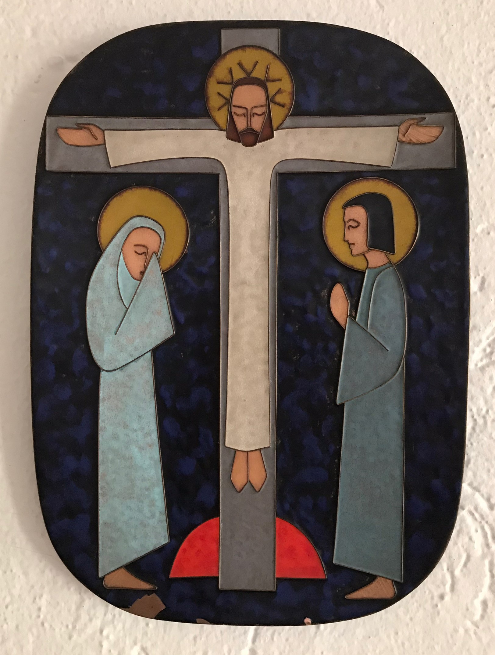 12. Station Jesus stirbt am Kreuz