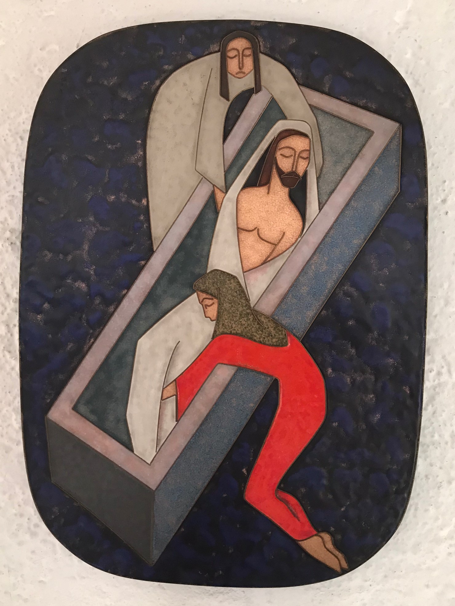 14. Station Der Leichnam Jesu wird ins Grab gelegt