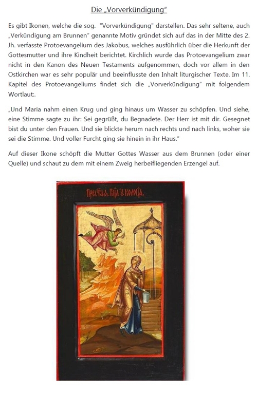 Vorverkündigung