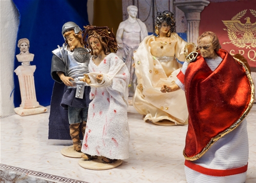 Jesus vor Pilatus